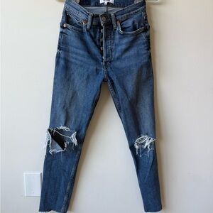 Re/Done Light Blue Denim Jeans